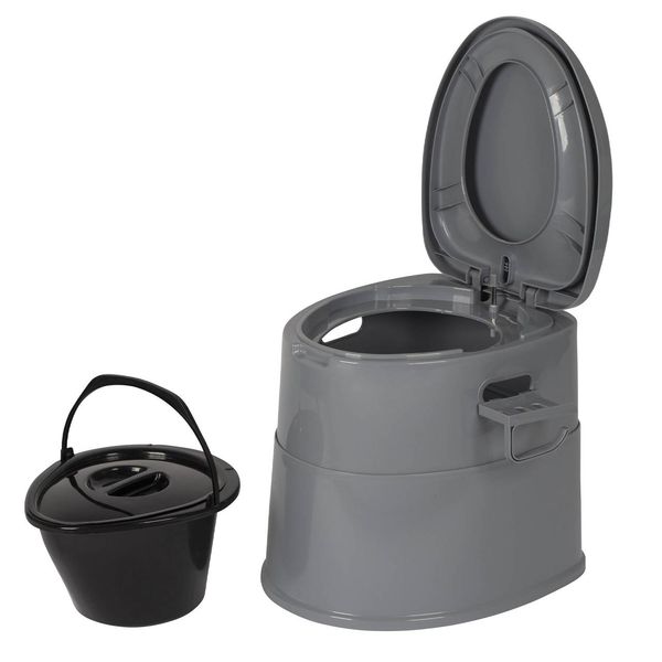 Біотуалет Bo-Camp Portable Toilet Comfort 7 Liters Grey (5502815) DAS301475 фото