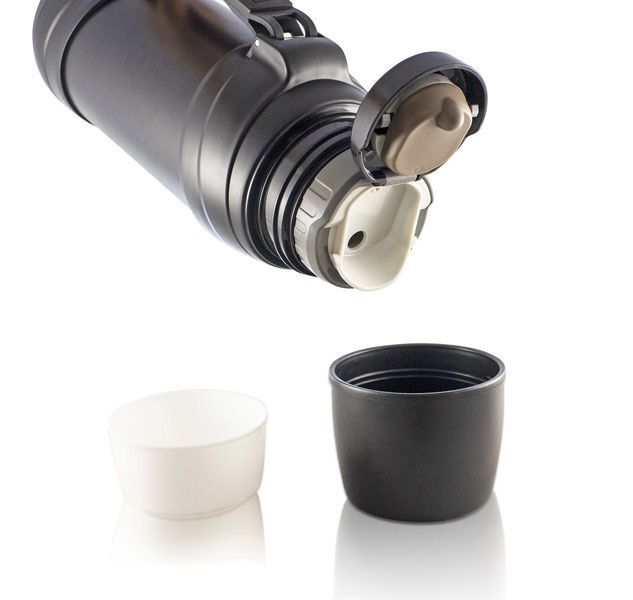 Термос Thermocafe by Thermos SVB1207-2000BK, 2 л, черный 5010576961464 фото