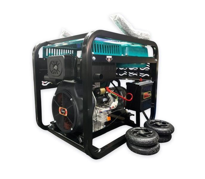 Дизельний генератор INVO DT-8000EA 7.5/8кВт 220/380В DD0006927 фото