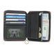 Гаманець на блискавці OGON Quilted Passport, чорний QP_Black QP_Black фото 7