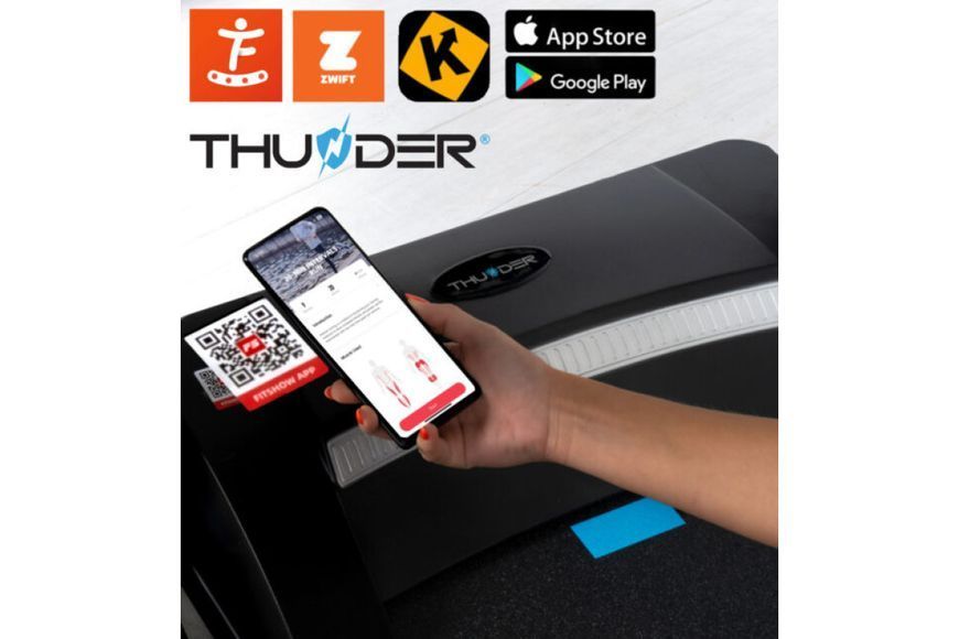 Бігова доріжка електрична THUNDER ICON-D-BLACK ICON-D-BLACK фото