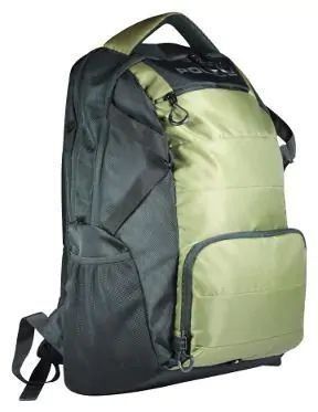 Рюкзак із відділенням для ноутбука POLICE HEDGE BACKPACK ARMY зелений / чорний PTO020008_1-2 фото
