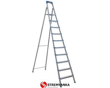 Стальная оцинкованная стремянка VIRASTAR 10 ступеней B9 фото