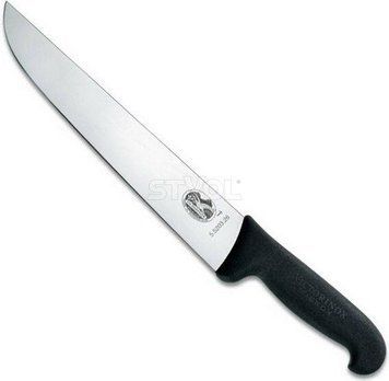 Ніж кухонний обробний Victorinox Fibrox 26 см, чорний 5.5203.26 фото