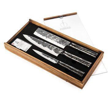 Набір із 3-х кухонних ножів Style de Vie Forged Brute (Brute3Comb) Brute3Comb фото