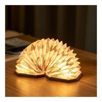 Світильник на акумуляторі Velvet ACCORDION Zebra Gingko (Англія), коричневий (G006ZE) G006ZE фото