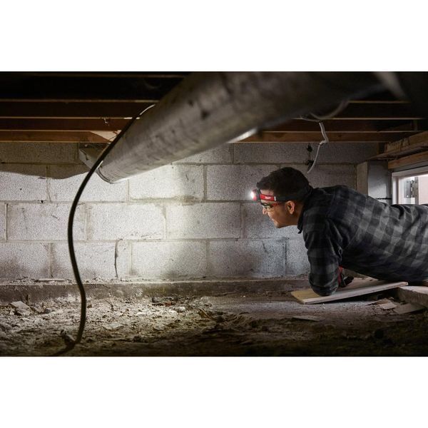 Акумуляторний ліхтар налобний IR HL450 (Micro-USB) Milwaukee 450 люменів 4933478587 фото