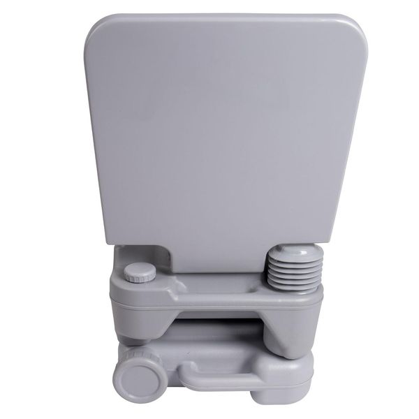 Біотуалет Bo-Camp Portable Toilet Flush 10 Liters Grey (5502825) DAS301637 фото