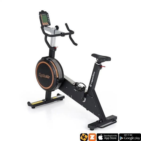 Велотренажер спінінговий магнітний InSPORTline CycleAir 25951 25951 фото