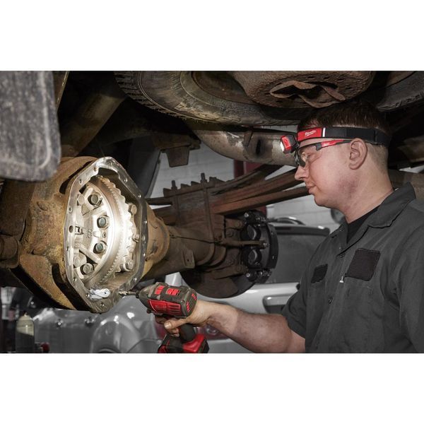 Акумуляторний ліхтар налобний IR HL450 (Micro-USB) Milwaukee 450 люменів 4933478587 фото