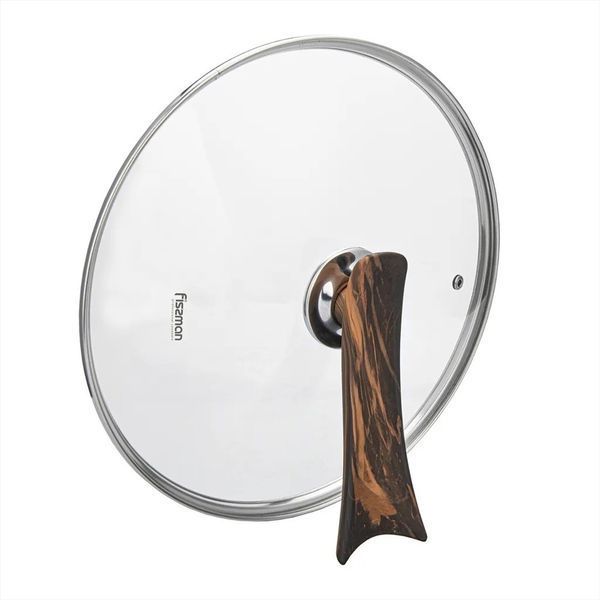 Сковорода Fissman CAPELLA 28x8,5 см / 3,5 л зі скляною кришкою алюміній з антипригарним покриттям (14959) 14959 фото