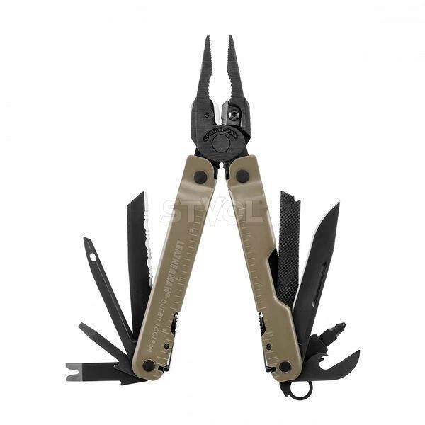 Мультиінструмент LEATHERMAN Super Tool 300M BLACK/COYOTE + безкоштовна доставка 832762 фото