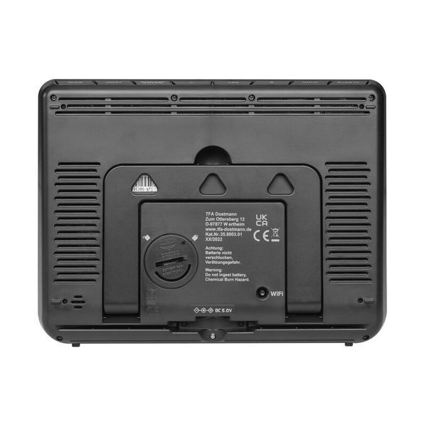Метеостанция TFA с WiFi "VIEW PRO", черный, 210x29x160 мм (35800301) 35800301 фото