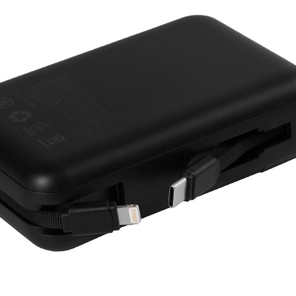 Повербанк (Power Bank) Brevia 20000mAh 22.5W Type-C+Lightning Cable, Li-Pol, LCD 45222L фото