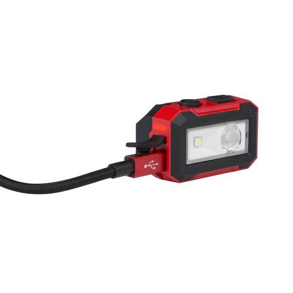 Акумуляторний ліхтар налобний IR HL450 (Micro-USB) Milwaukee 450 люменів 4933478587 фото