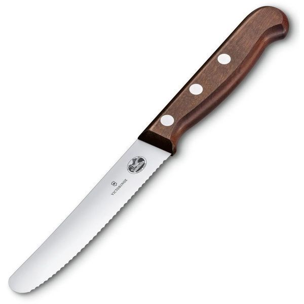 Ніж для томатів Victorinox Wood Tomato and Table 11 см 5.0830.11G 5.0830.11G фото