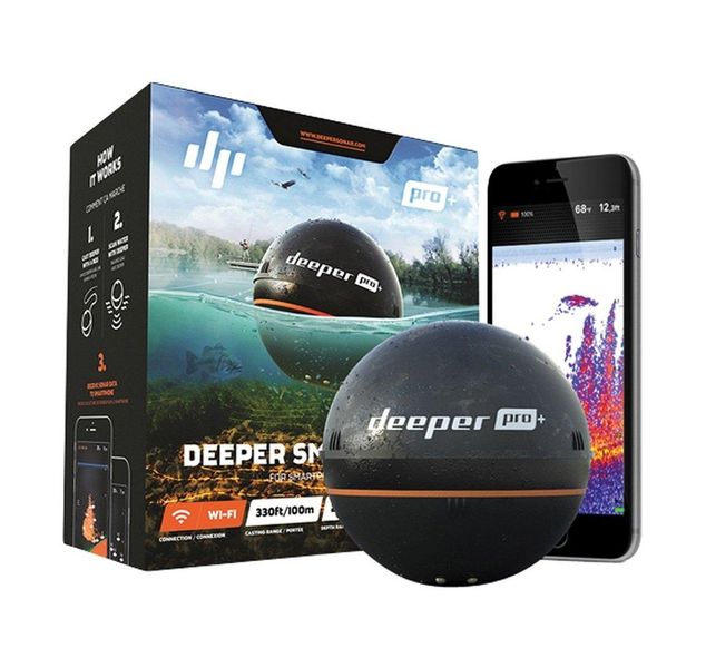 Ехолот Deeper PRO+WiFi+GPS N_ITGAM0632 фото