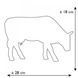 Колекційна статуетка корова Cow Parade Brenner Mooters, Size L (46351) 46351 фото 2