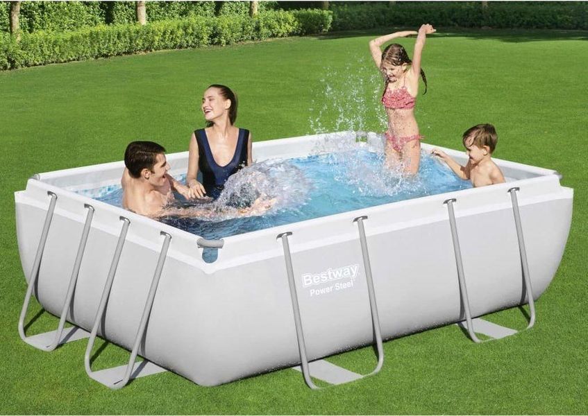 Басейн каркасний прямокутний 4в1 Bestway 56629, 282 x 196 x 84 см DM-56629 фото
