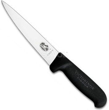 Ніж кухонний обробний Victorinox Fibrox 18 см, чорний 5.5603.18 фото