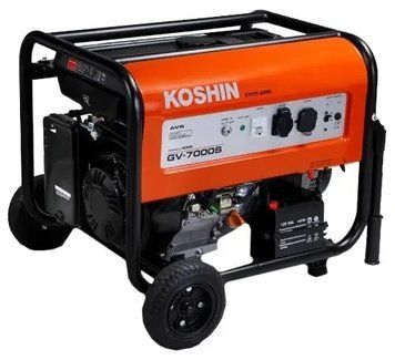 Бензиновий генератор Koshin GV-7000S-BAC (658553) 658553 фото