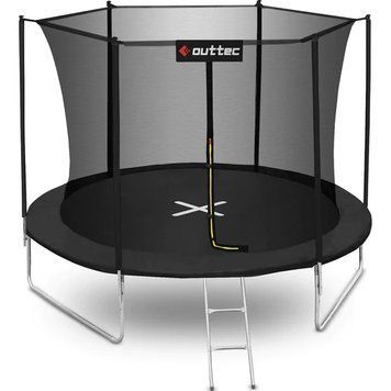 Батут OUTTEC Inside Net з внутрішньою сіткою 10 футів 305 см чорний V312182 фото