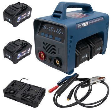 Акумуляторний зварювальний апарат PCWM16040 X-MAX Power (2&times;PT4080XM (8.0 Aг), зарядний пристрій) 6617 006617P фото