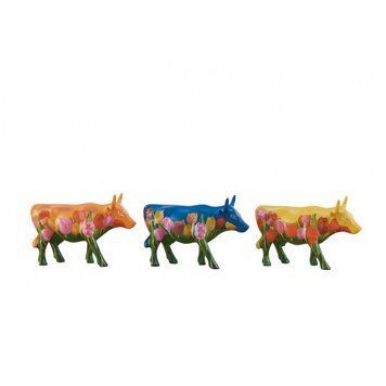 Набір колекційних статуеток Cow Parade Art Pack tulips 10 х 6 см 46606 46606 фото