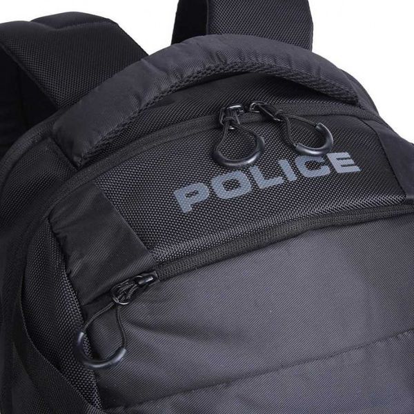Рюкзак с отделением для ноутбука 16 дюймов на 30 л POLICE HEDGE BACKPACK ARMY черный PTO022671_5-1 фото