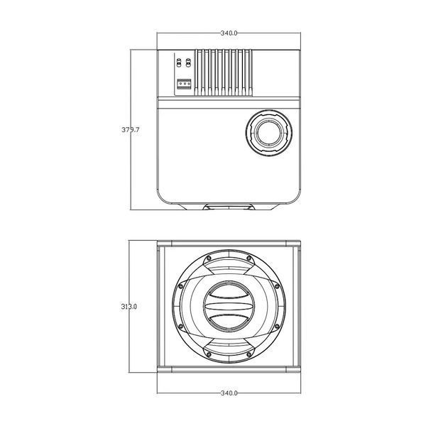 Сабвуфер DECKER DSW-250 Активний НФ-00005097 фото
