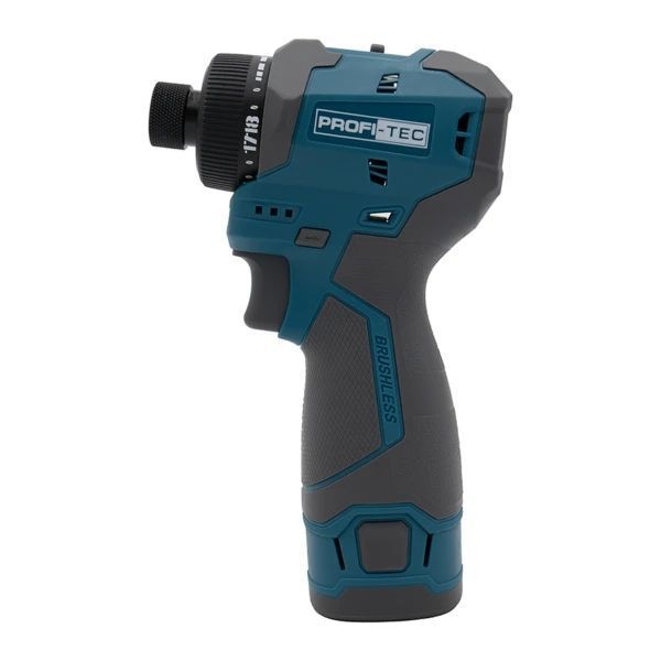 Акумуляторний шуруповерт PROFI-TEC PPCD5516Q (2&times;PPT1620 (2.0 Аг), зарядний пристрій) 007153P фото