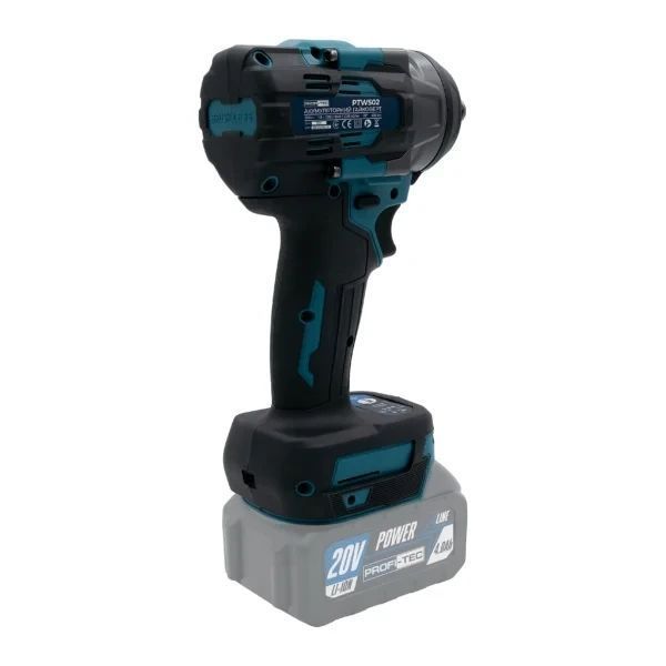 Акумуляторний гайковерт PROFI-TEC PTW502 POWERLine (2&times;PT2040MP (4.0 Аг), 7030 007030P фото