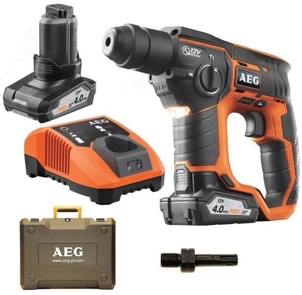 Акумуляторний перфоратор AEG BBH 12 LI-402C (4935443991) 4935443991 фото