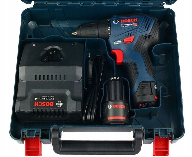 Дриль-шурупокрут Bosch GSR 12V-30 Professional 06019G9000 06019G9000 фото