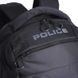 Рюкзак с отделением для ноутбука 16 дюймов на 30 л POLICE HEDGE BACKPACK ARMY черный PTO022671_5-1 фото 4