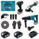 Акумуляторний набір інструментів PROFI-TEC Combo Set 3/7 POWERLine (PBH201, DGA20BL, PTW502) (2PT2040MP (4.0 007164P фото 6