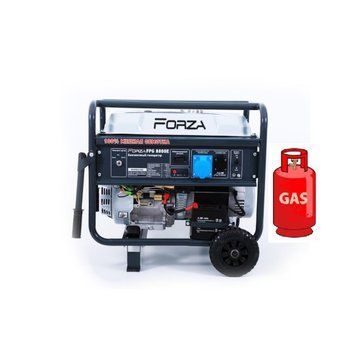 Генератор ГАЗ/бензиновий Forza FPG8800E 6.0/6.5 кВт з електрозапуском DD0004125 фото