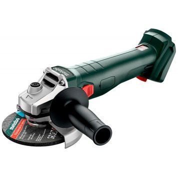 Акумуляторна кутова шліфмашина Metabo W 18 7-125, без акб в картоні (Безкоштовна доставка) 602371850 фото