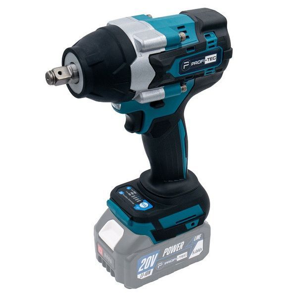 Акумуляторний гайковерт PROFI-TEC DTW800BL POWERLine (1&times;PT2040EP (4.0 Аг), зарядний пристрій) 7015 007015P фото