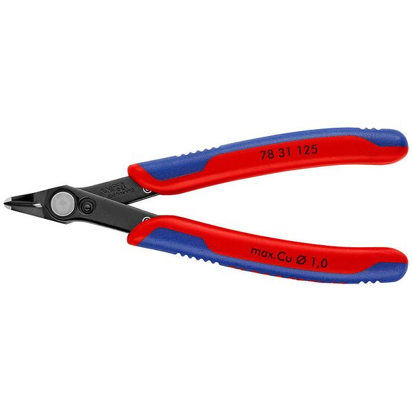 Кусачки прецизионные для самых тонких работ по резанию Electronic Super Knips® Knipex, 125 мм 78 31 125 фото