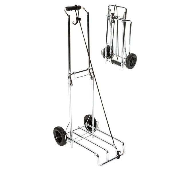 Тележка хозяйственная Bo-Camp Luggage Trolley Foldable 40 kg Silver (5267279) DAS302121 фото