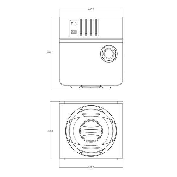 Сабвуфер DECKER DSW-300 Активний НФ-00005098 фото
