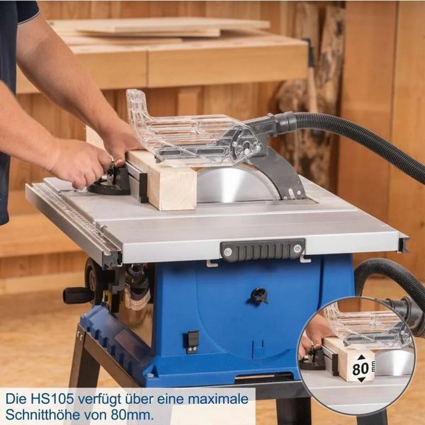 Циркулярна пилка Scheppach HS 105 (220 V) 59013089915 фото