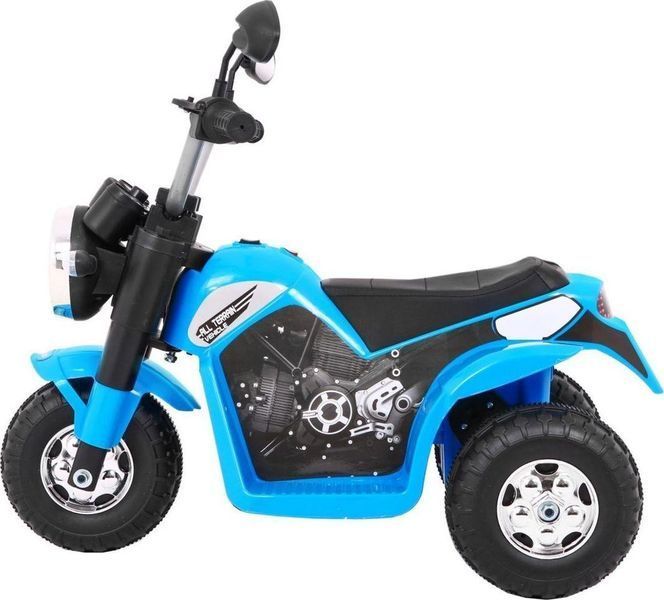 Дитячий акумуляторний мотоцикл RAMIZ MiniBike блакитний PA.JC916.NIE фото