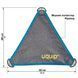 Стульчик розкладной Uquip Trinity L Grey (244033) DAS302770 фото 2