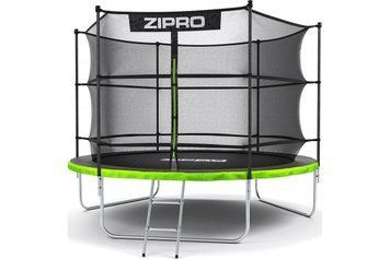 Батут Zipro Jump Pro з внутрішньою сіткою 10 футів 312 см чорно-зелений 5902659840677 5902659840677 фото