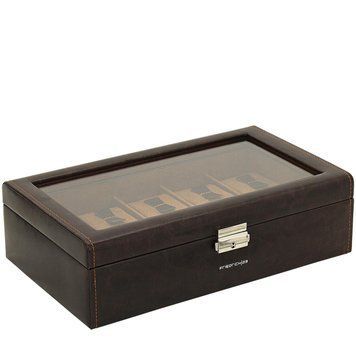 Скринька для зберігання годинника Friedrich Lederwaren &laquo;Bond Brown 20084-3 20084-3 фото
