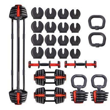 Гантелі 3в1 20 кг HMS SGR18 PRO SET 5907695553574 фото