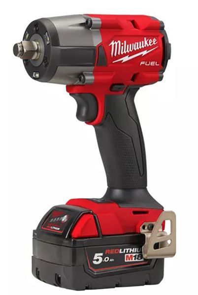 Гайковерт акумуляторний безщітковий MILWAUKEE 1/2" (881 Нм) M18 FMTIW2F12-502X, з фрикційним кільцем, (+ заряд.пристрій, 2 акуму 4933478450 фото