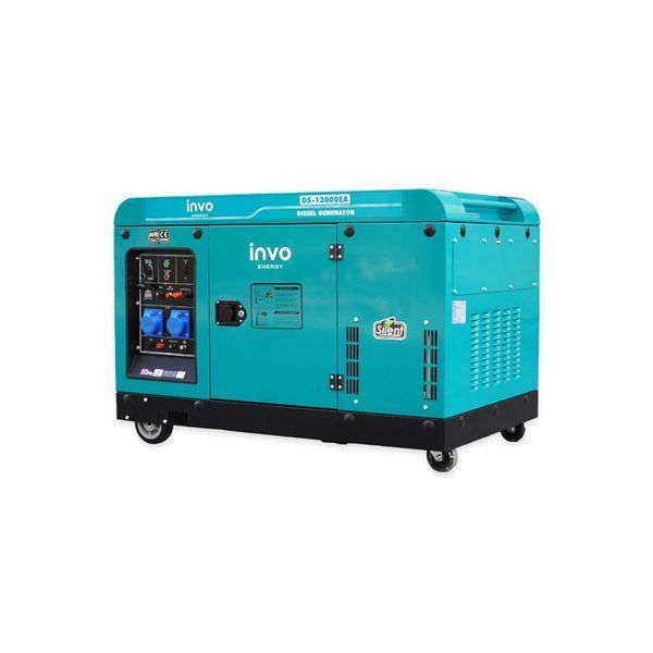 Дизельний генератор INVO DS-13000EA у кожусі 12/13кВт 220В DD0005503 фото